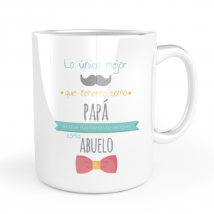 Taza personalizada ABUELO especial dia del padre, regalos personalizados para tu papa
