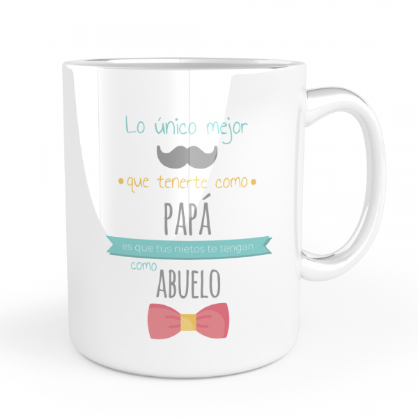 Taza personalizada ABUELO especial dia del padre, regalos personalizados para tu papa